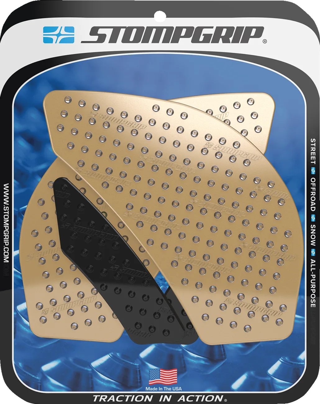 Volcano Profile Traction Pad Tank Grips