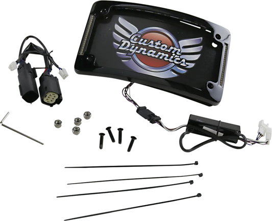 LED Radius License Plate Frame