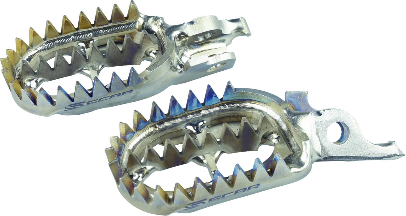 Gripper Titanium Foot Pegs