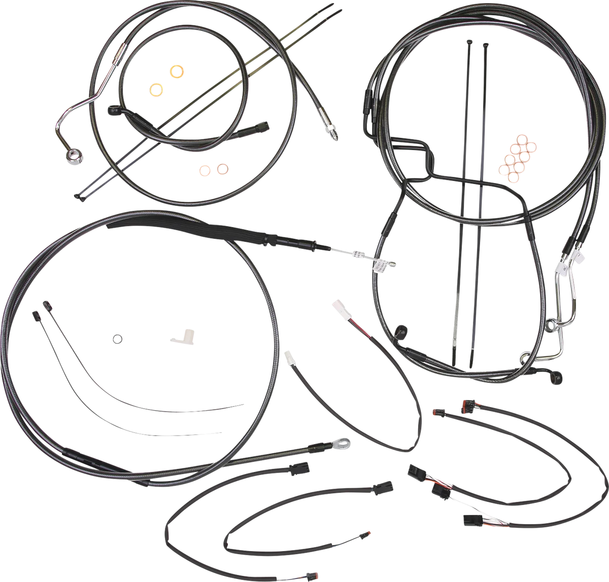 Black Pearl™ Designer Handlebar Installation Kit