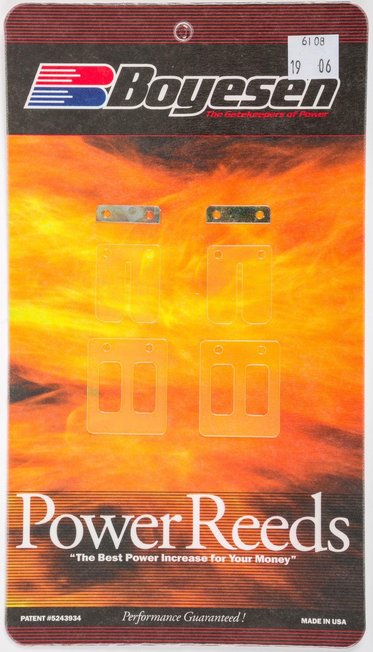Dual Stage Power Reeds Dura Flex w/Rev Plates