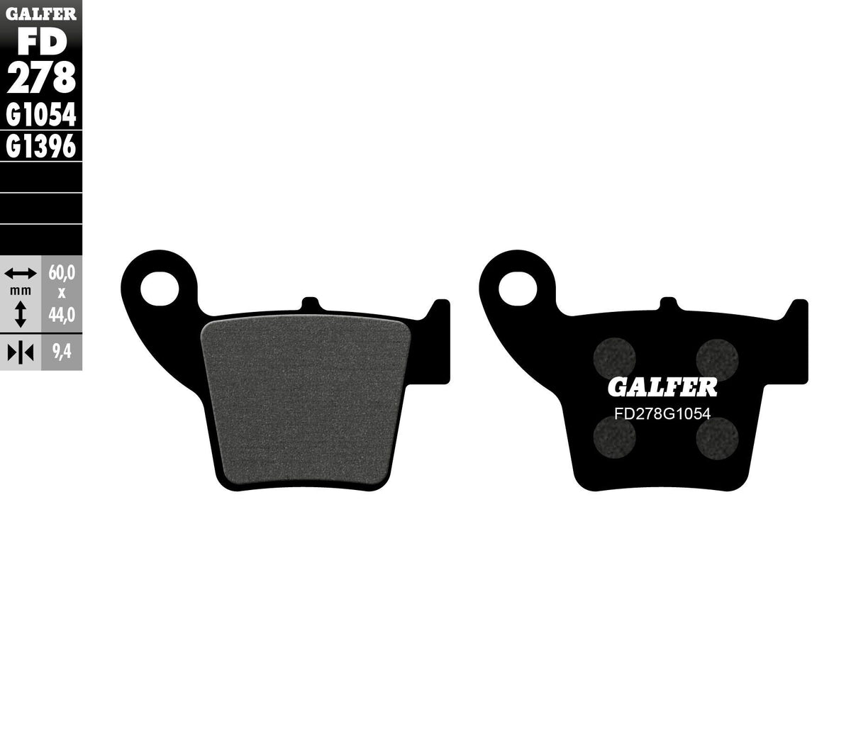 G-Semi-Metallic Brake Pads