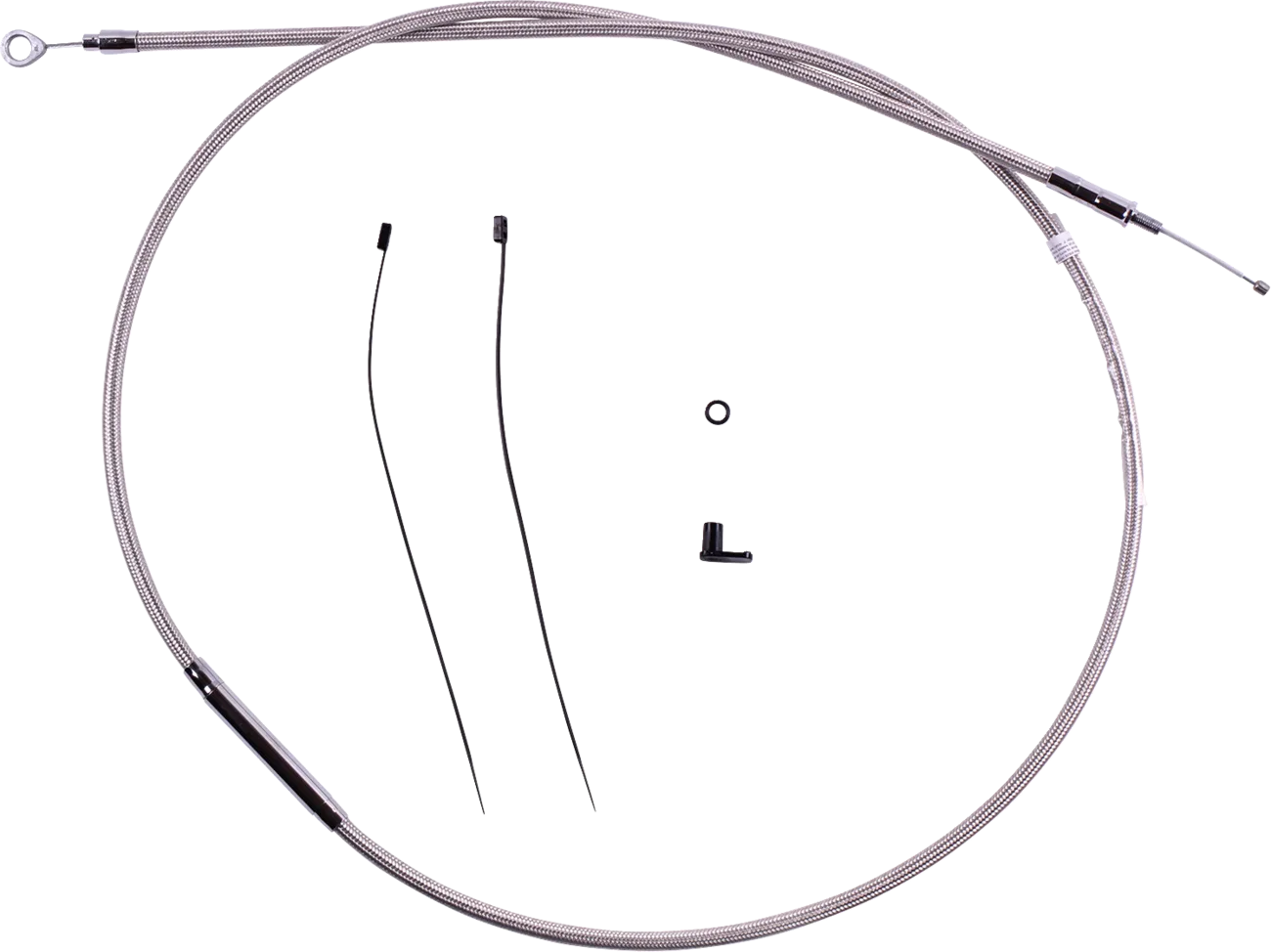 Redesigned Polished Stainless Clutch Cable