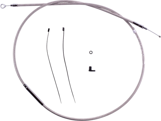 Redesigned Polished Stainless Clutch Cable