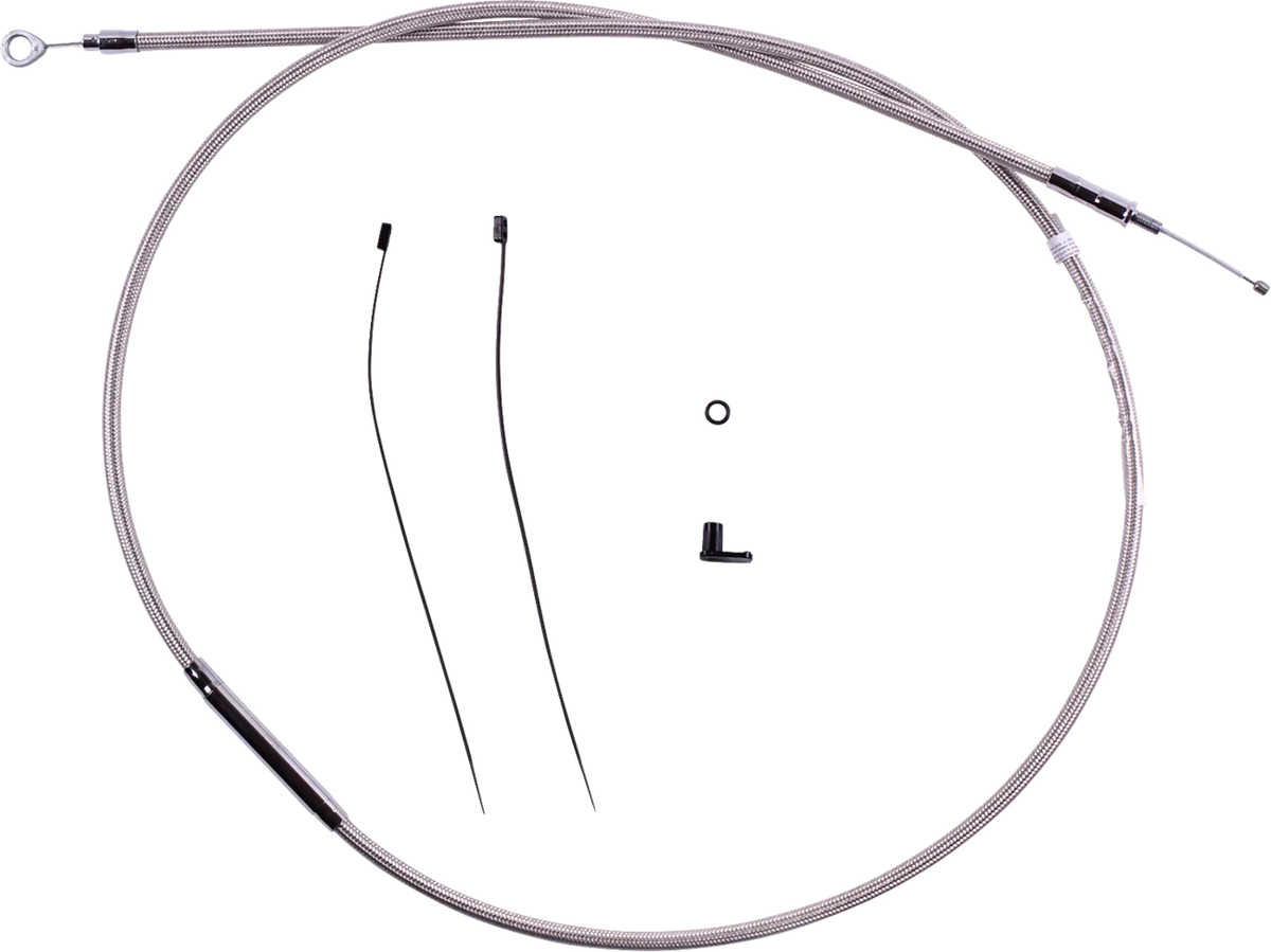 Redesigned Polished Stainless Clutch Cable