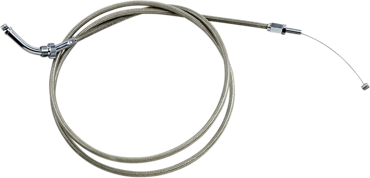 Armor Coat Stainless Steel Throttle/Idle Cable for Cruisers