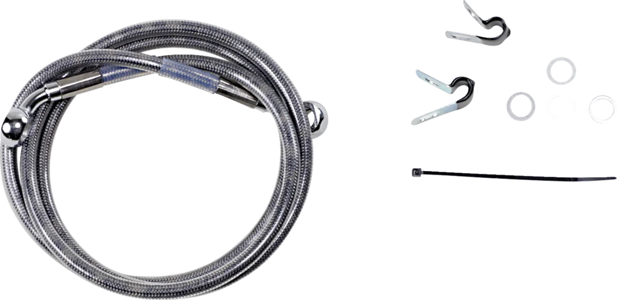 Extended Length Stainless Steel Brake Line Kit