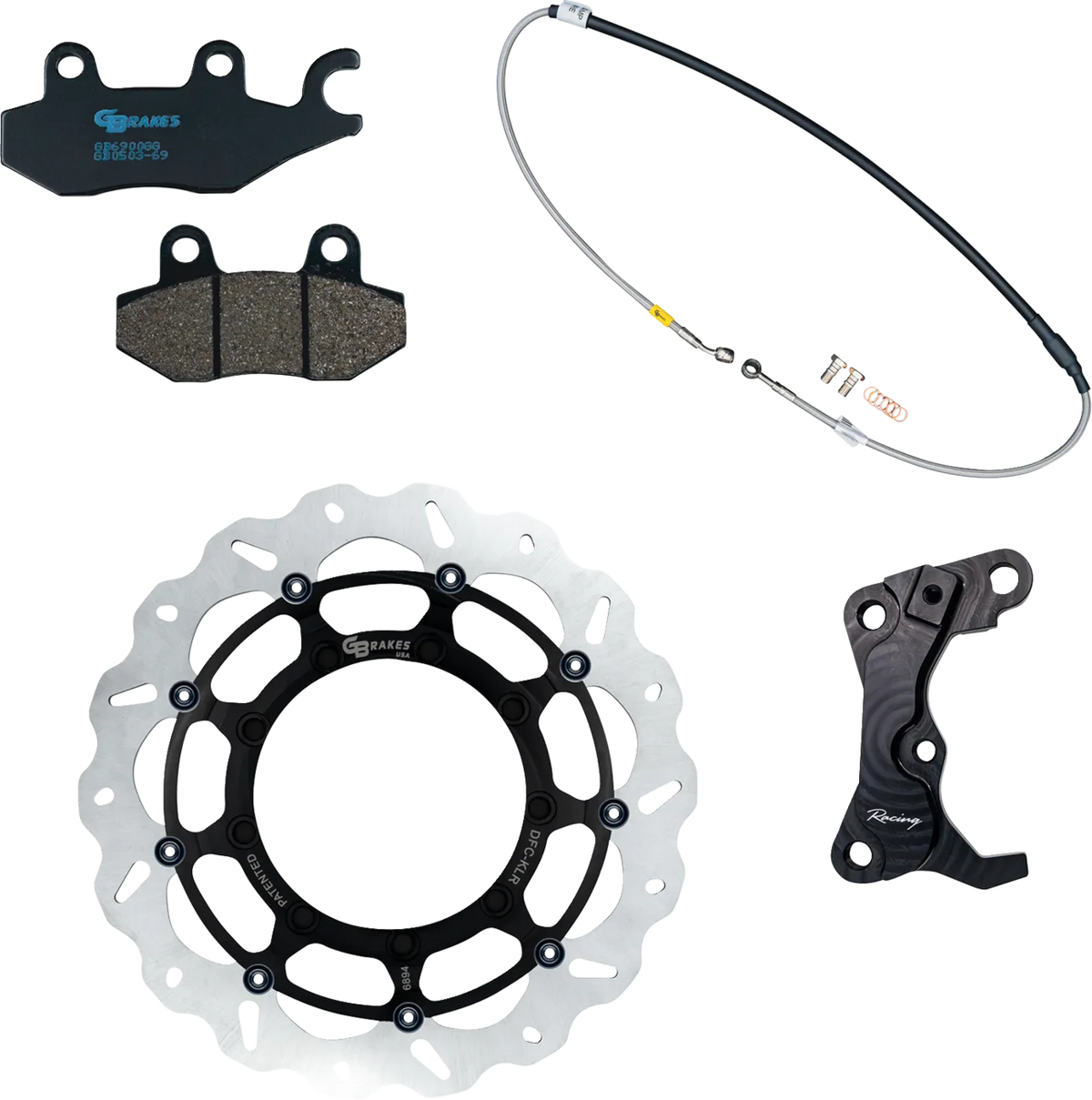 Solid Mount Brake Rotor Kit