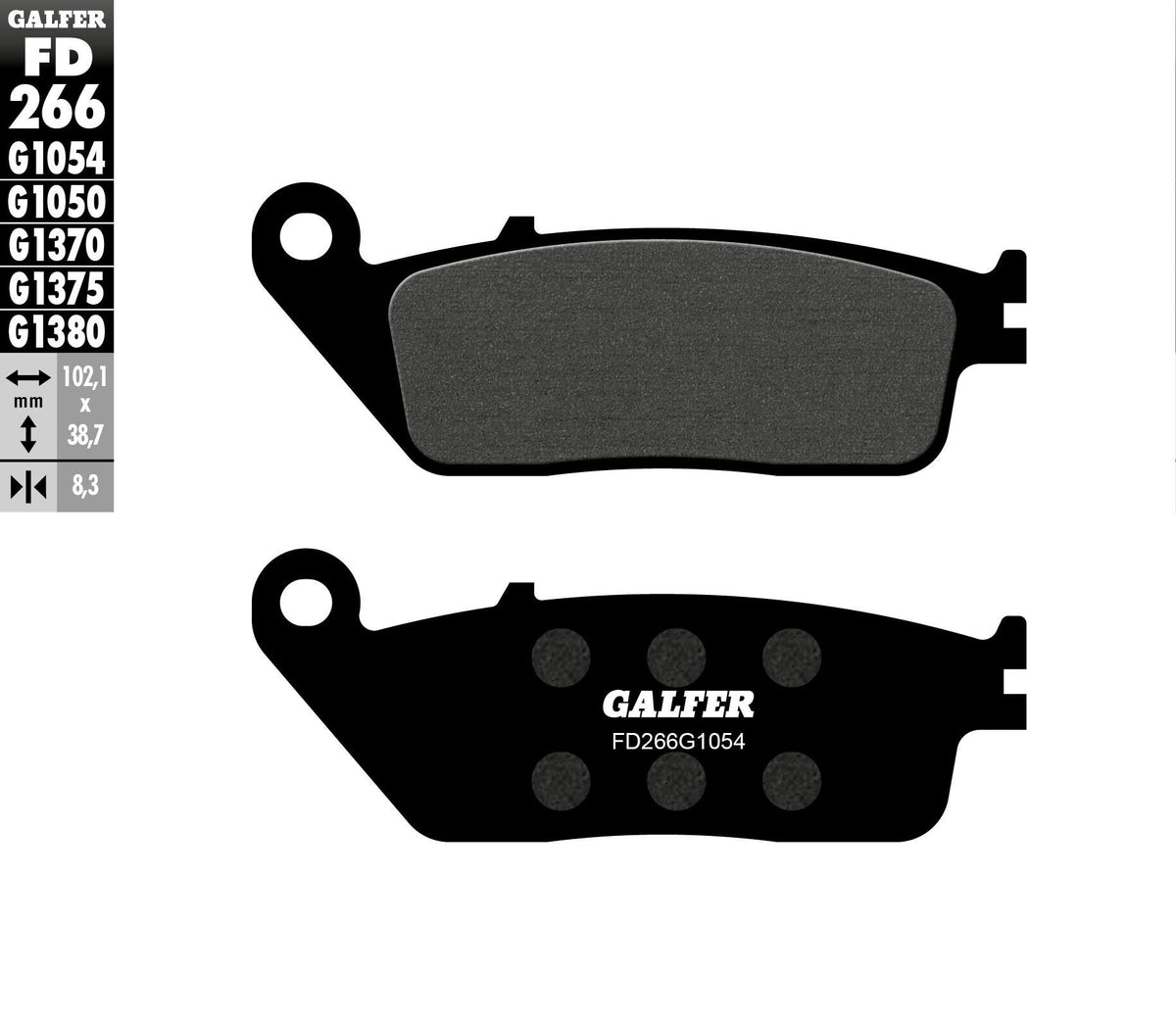 G-Semi-Metallic Brake Pads
