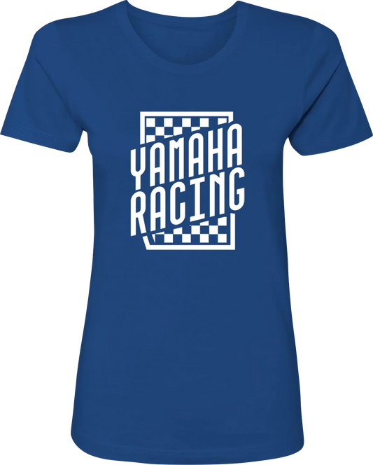 Women's Yamaha Racing Check T-Shirt