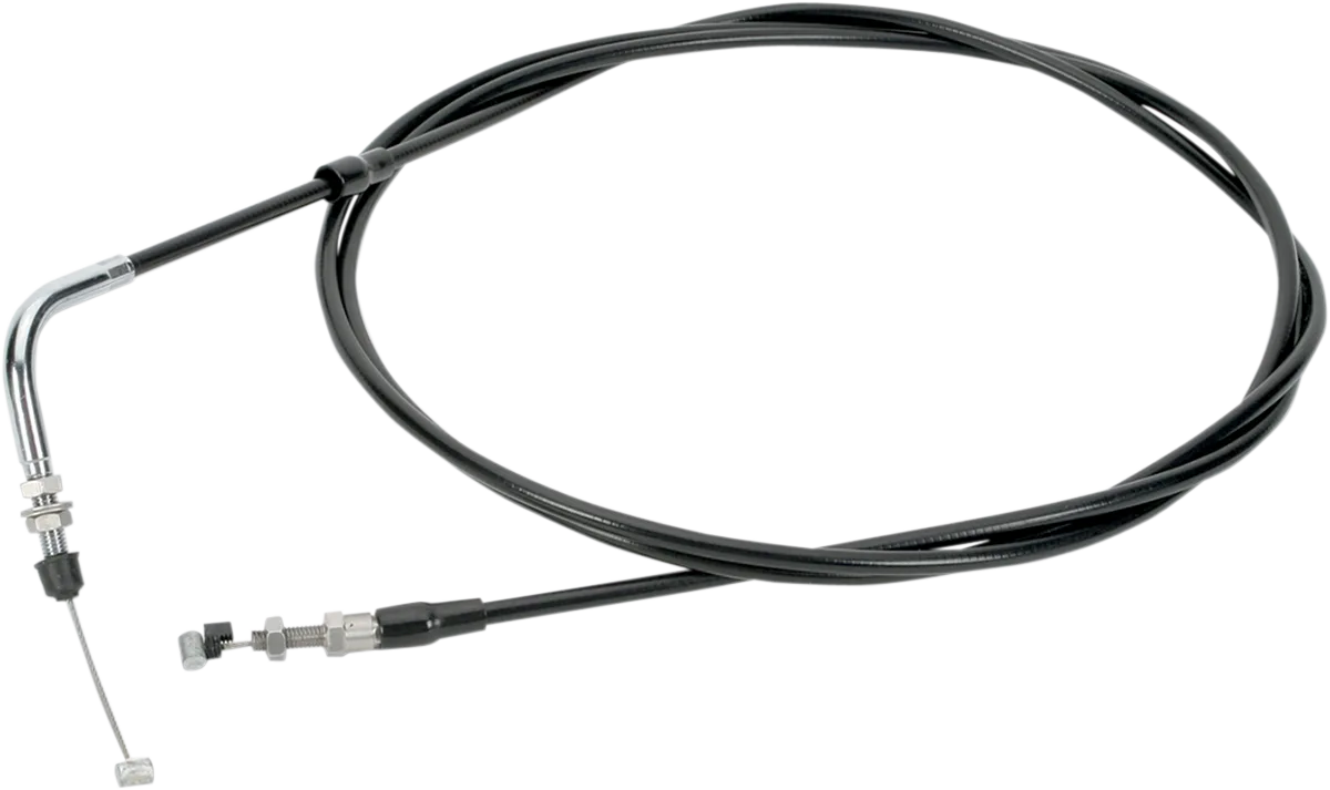 Black Vinyl Throttle Cable