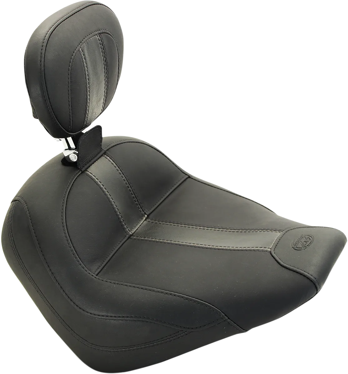 Vintage Solo Seat — Includes Backrest, Plain