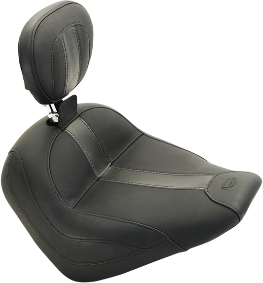 Vintage Solo Seat — Includes Backrest, Plain