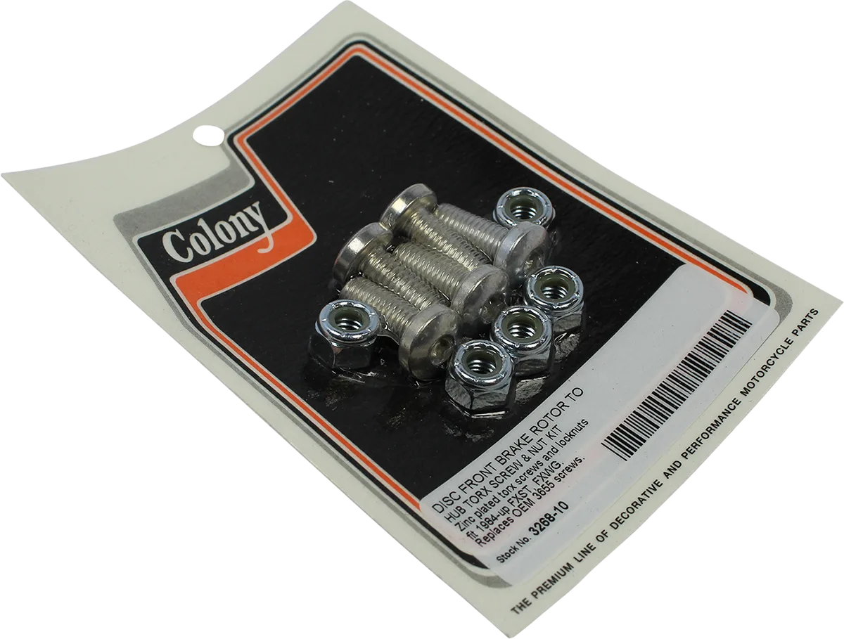 Front Brake Rotor Torx Bolt Kit