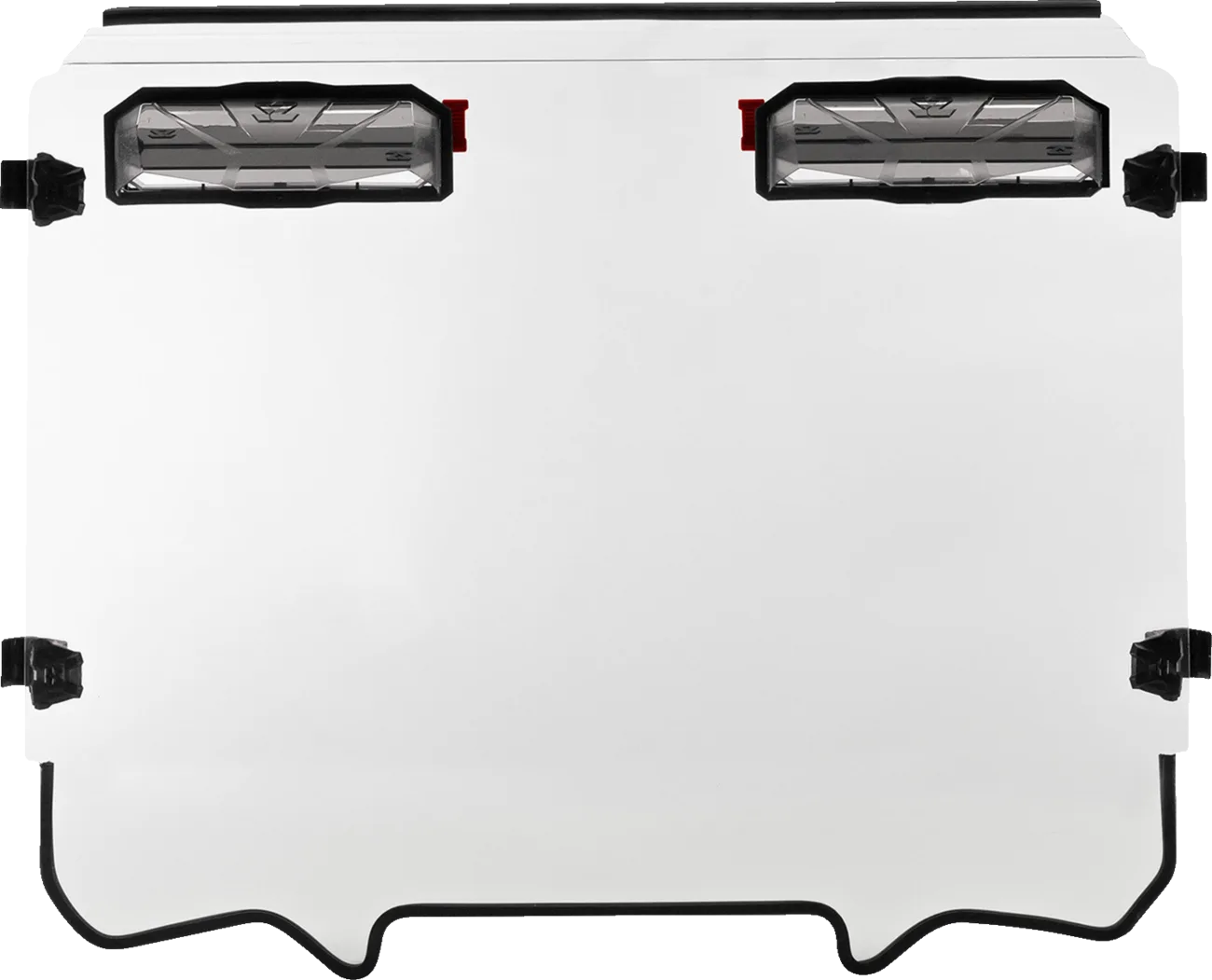 Tool-less Versa-Vent Windshield
