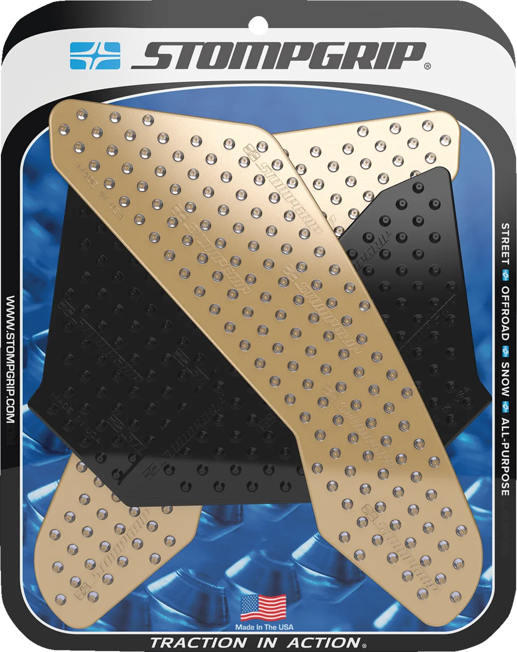 Volcano Profile Traction Pad Tank Grips