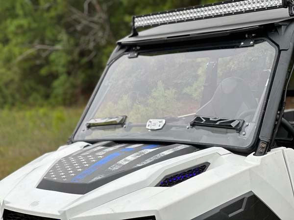 Flip Up Windshield