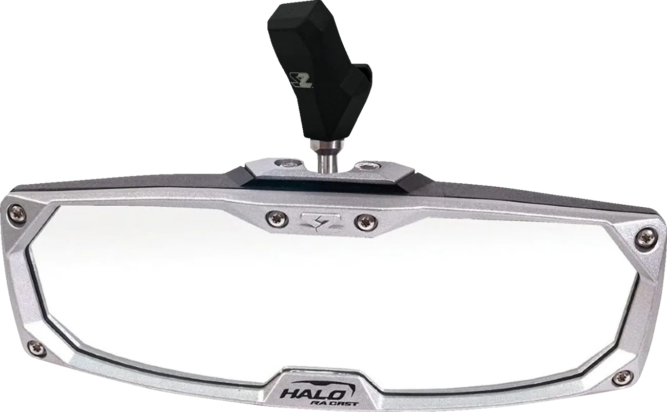 Halo R Rear View Mirror with Cast Aluminum Bezel - CF Moto