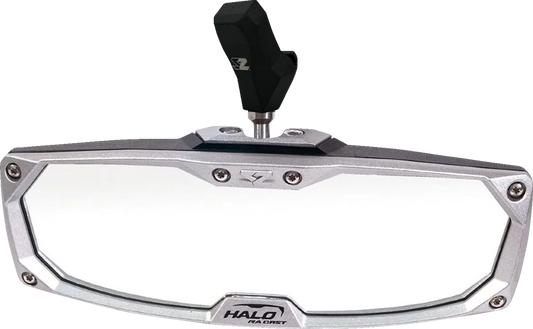 Halo R Rear View Mirror with Cast Aluminum Bezel - CF Moto