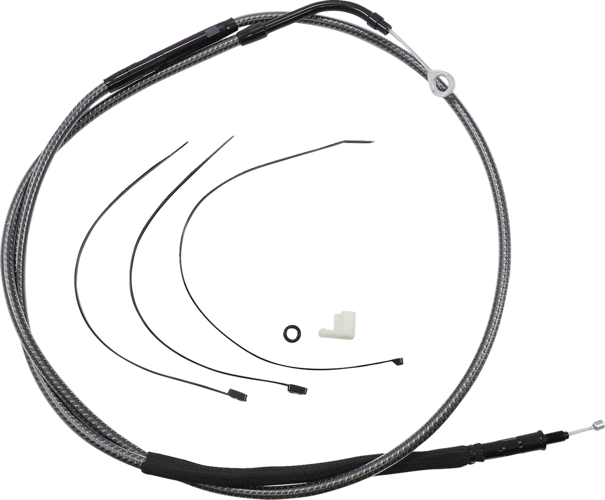 High-Efficiency Polished KARBONFIBR Clutch Cable