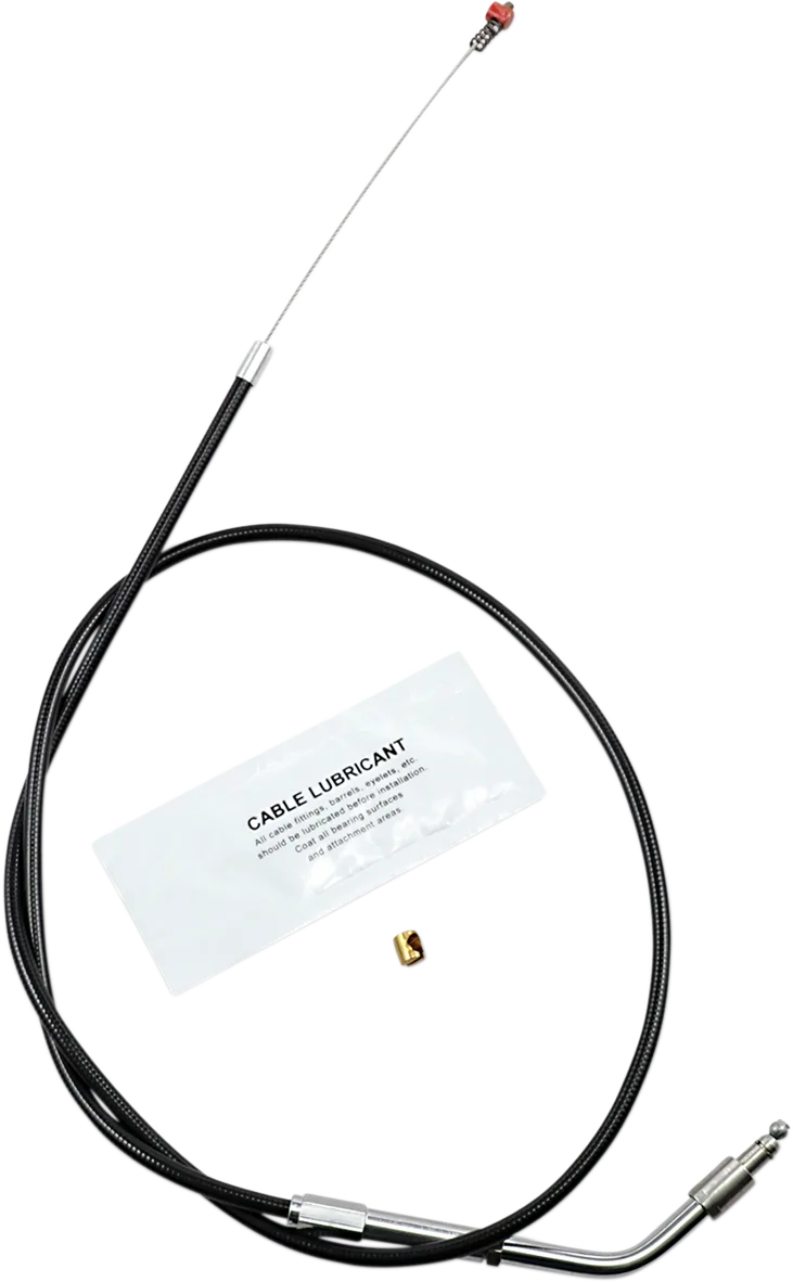 Black Vinyl Throttle/Idle Cable