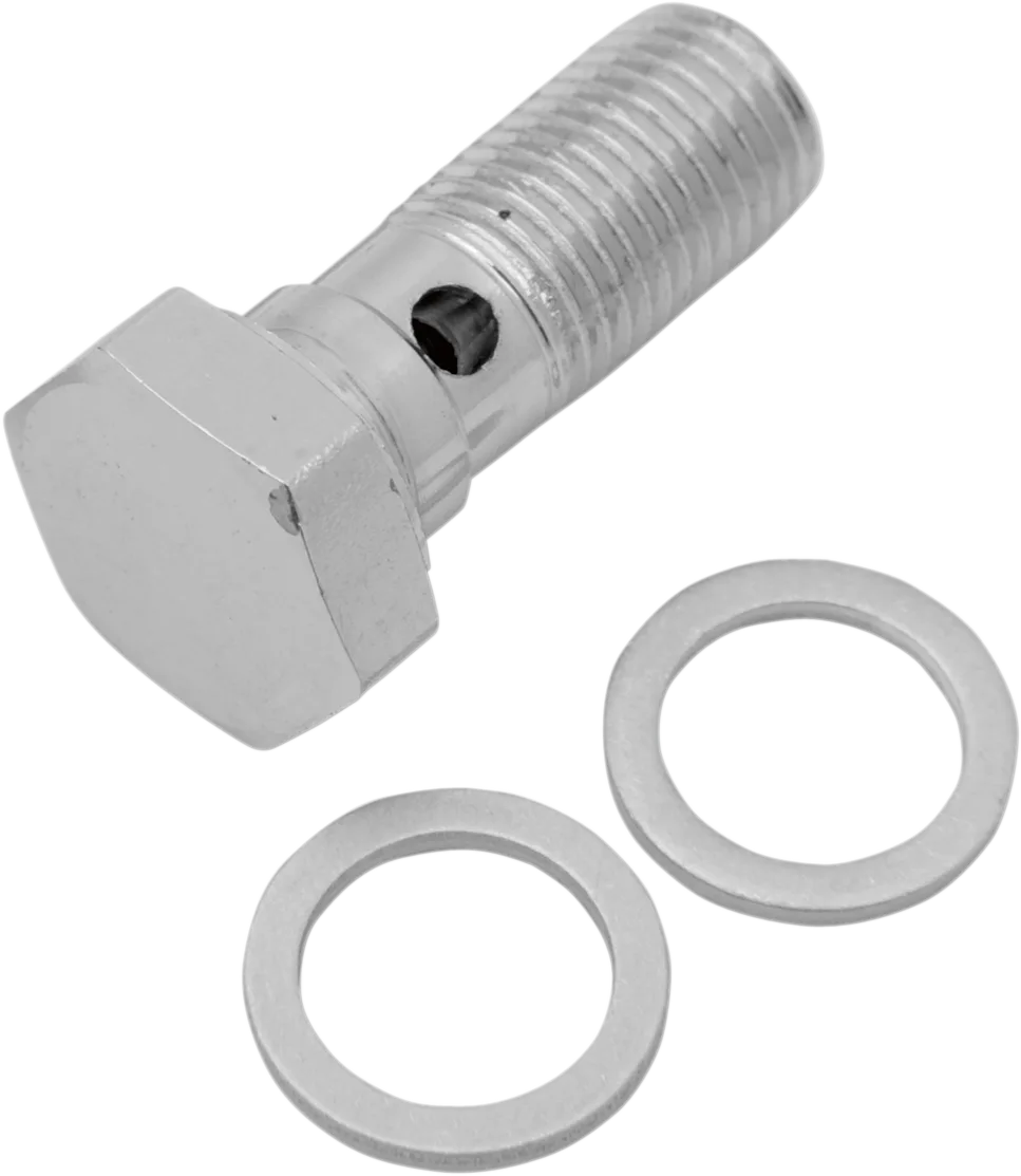 Universal Chrome Steel Banjo Bolt