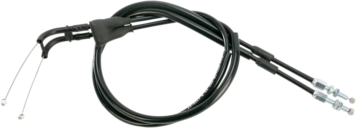 Black Vinyl Throttle Cable