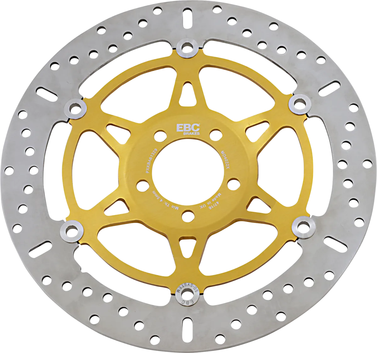 MD Series Pro-Lite Contour X Brake Rotor