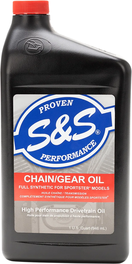 High Performance Full-Synthetic Sportster Chain/Gear Oil