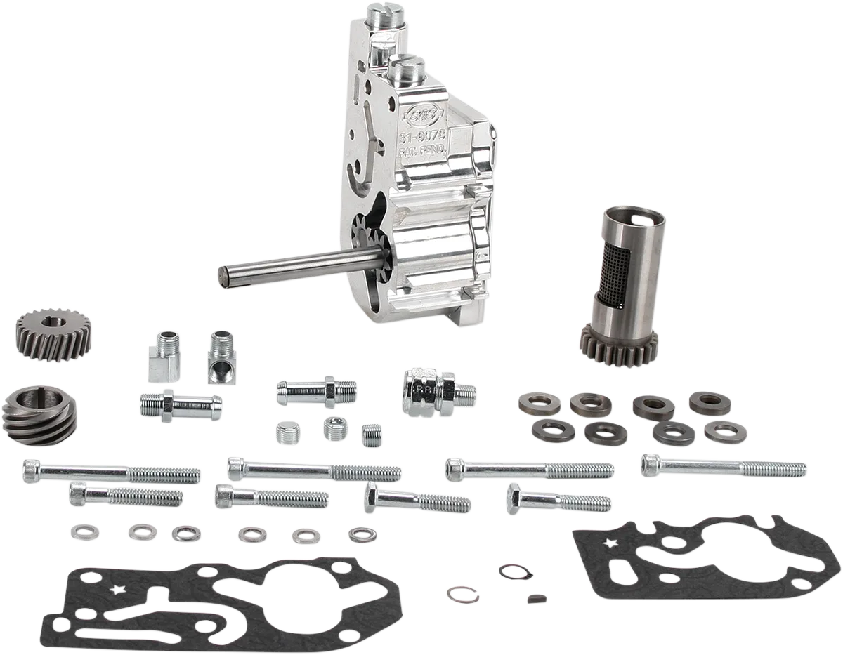 High Volume/High Pressure (HVHP) Polished Billet Oil Pump