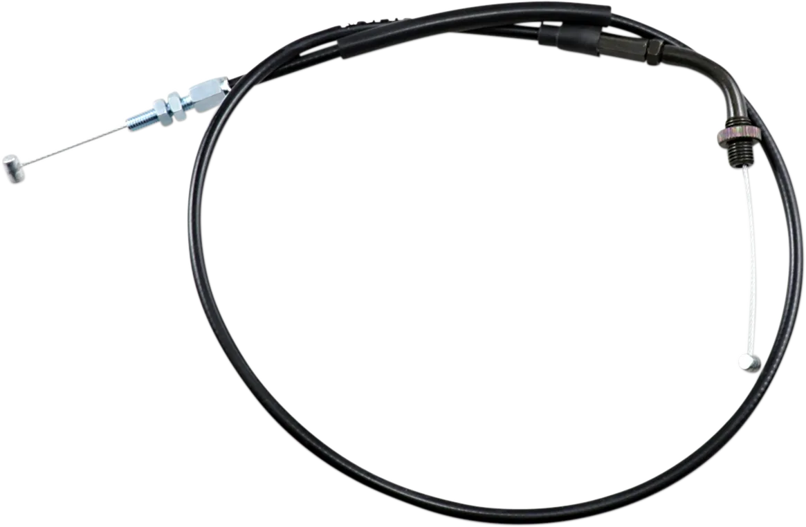 Black Vinyl Throttle Cable