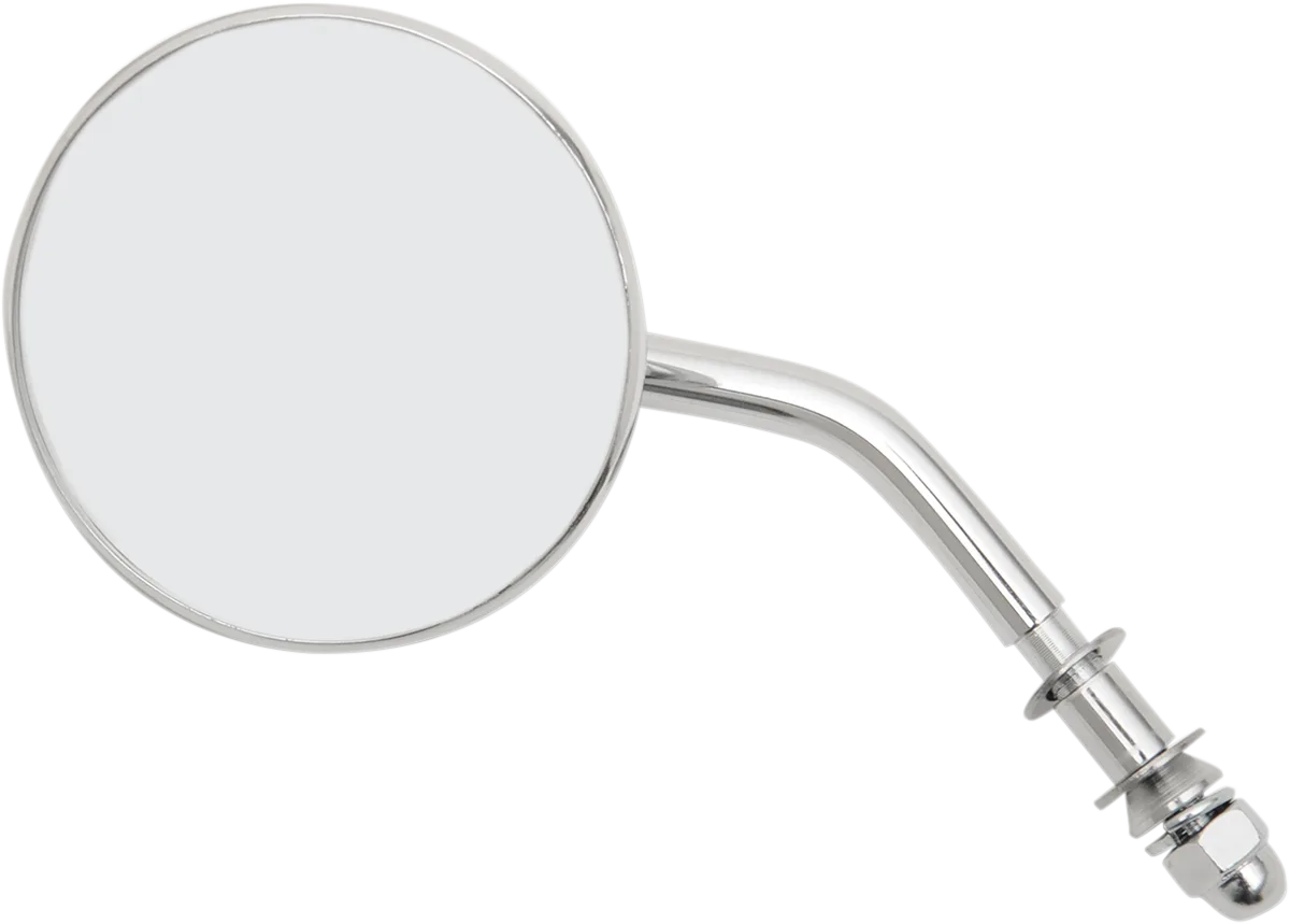 3" Chrome Stamped Mirror