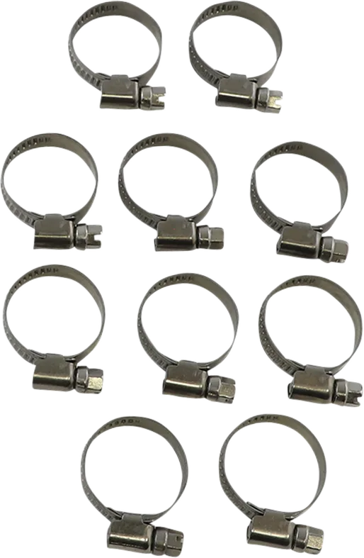 Embossed Stainless Steel Hose Clamps
