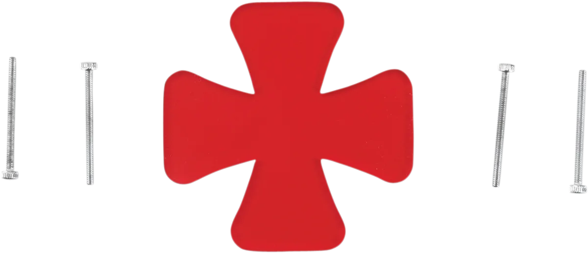Red Replacement Lens for Mini Maltese Cross Marker Light