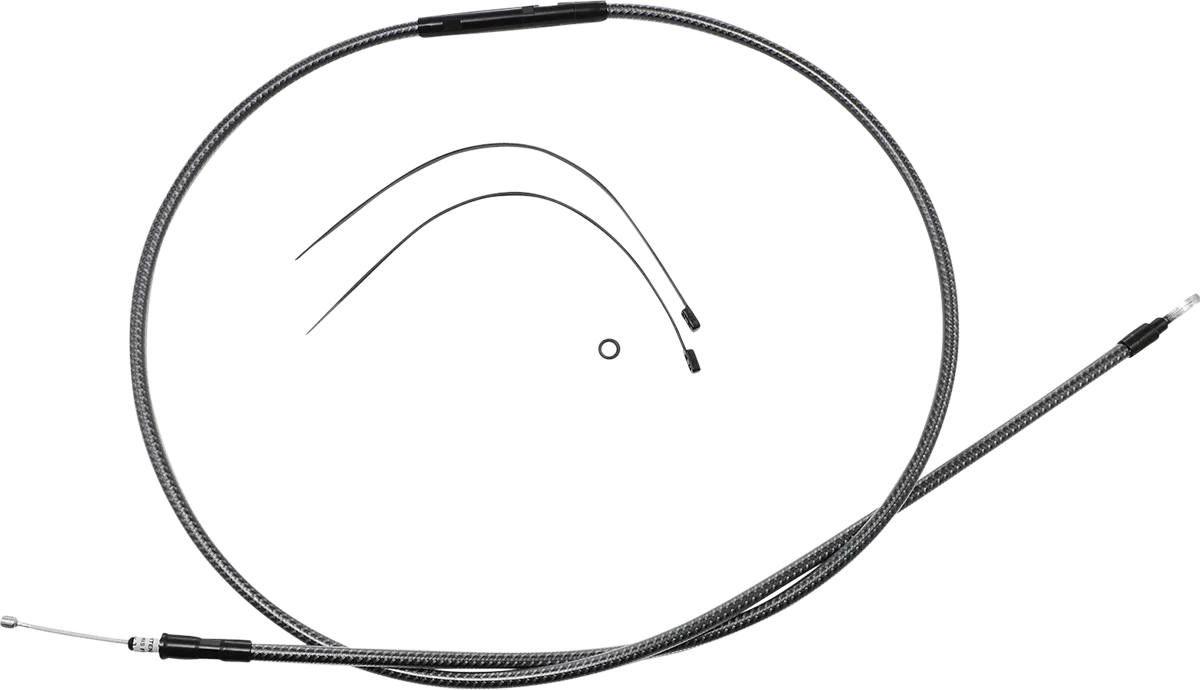 High-Efficiency Polished KARBONFIBR Clutch Cable