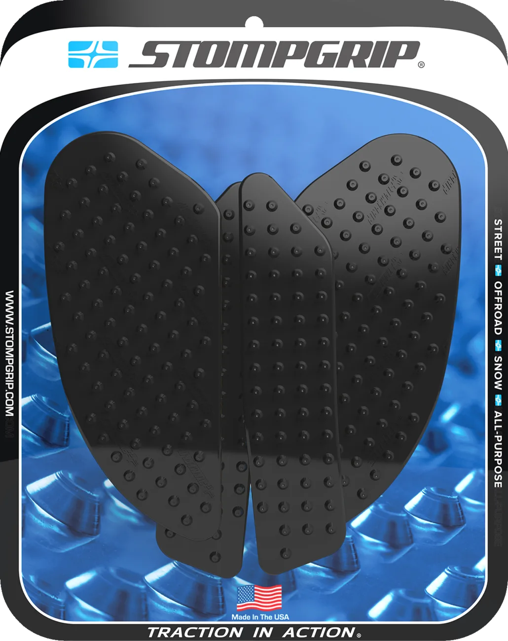 Volcano Profile Traction Pad Tank Grips