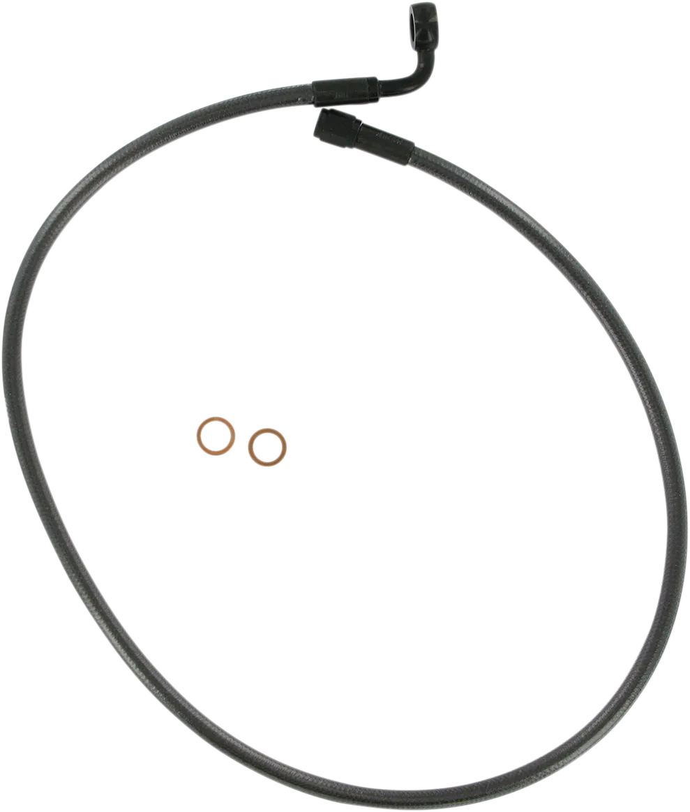 Alternate Length Designer Series Braided Non-ABS Front Upper Brake Line Kit