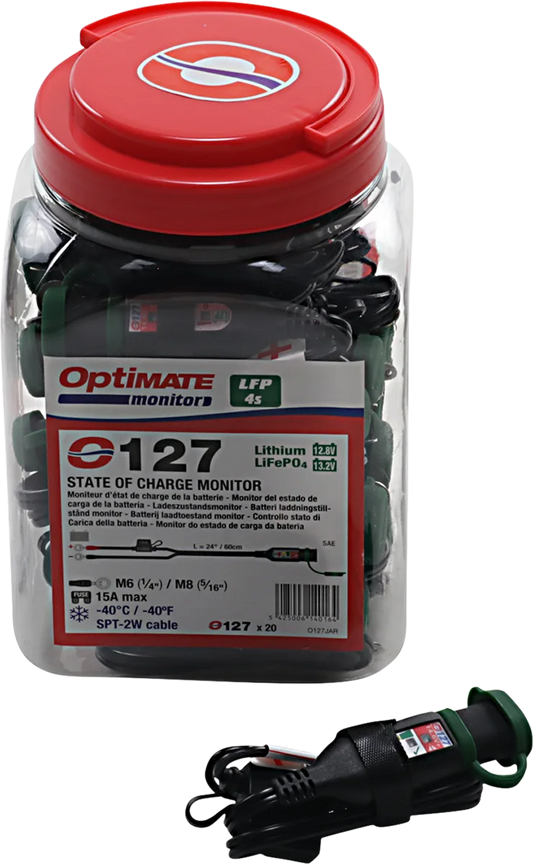 Optimate™ Lithium Battery Status/Charge System Monitor