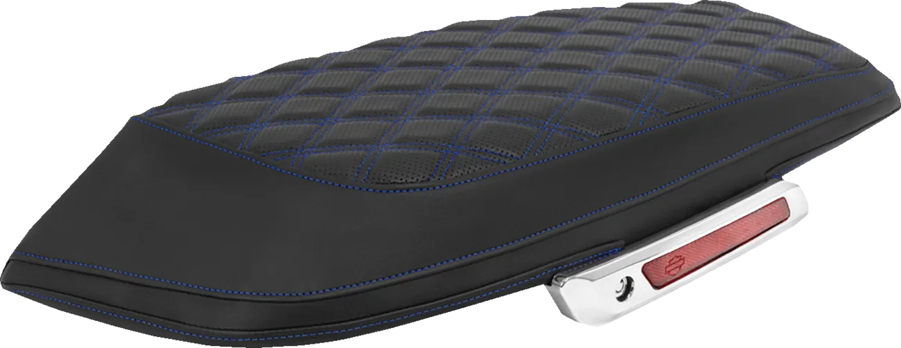 Lattice Stitched Saddlebag Lid Covers