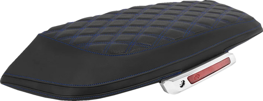 Lattice Stitched Saddlebag Lid Covers