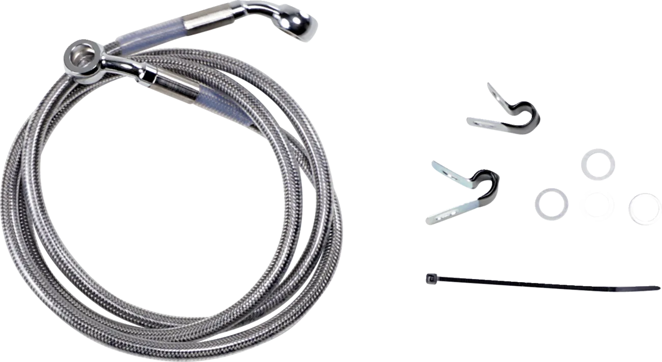 Extended Length Stainless Steel Brake Line Kit