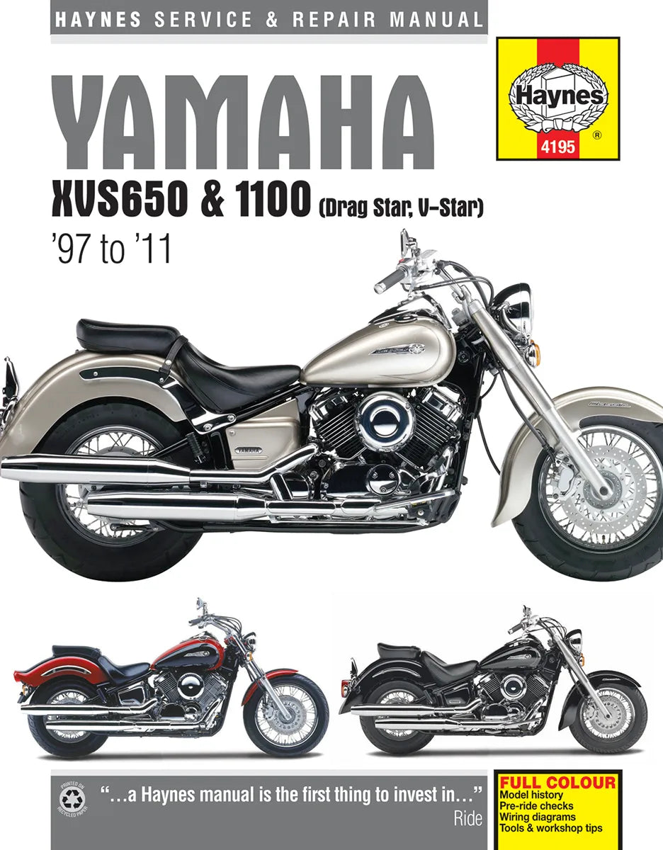 Motorcycle Repair Manual — Yamaha