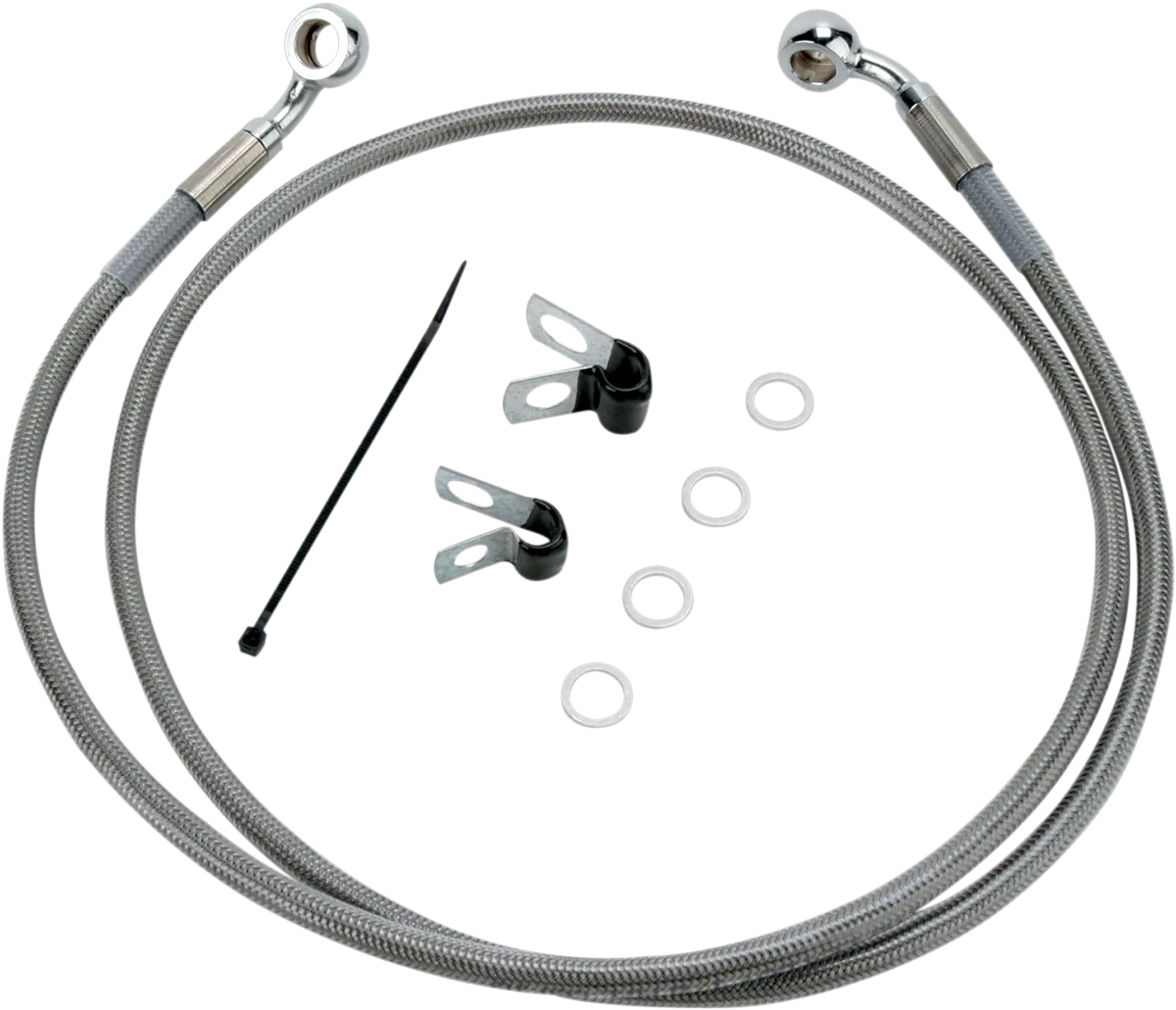 Extended Length Stainless Steel Brake Line Kit