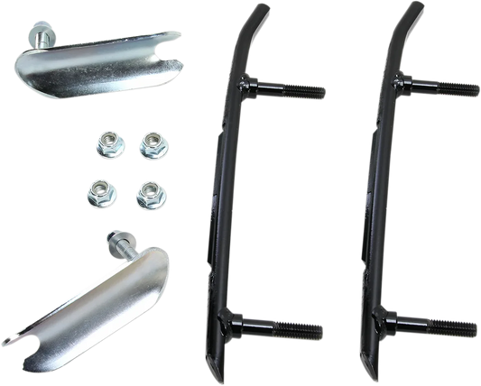 Packed Snow Carbide Runners and Keel Blades for SLP Skis