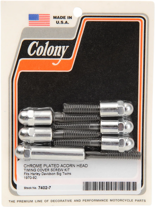 Cam Cover Acorn Screw Kit