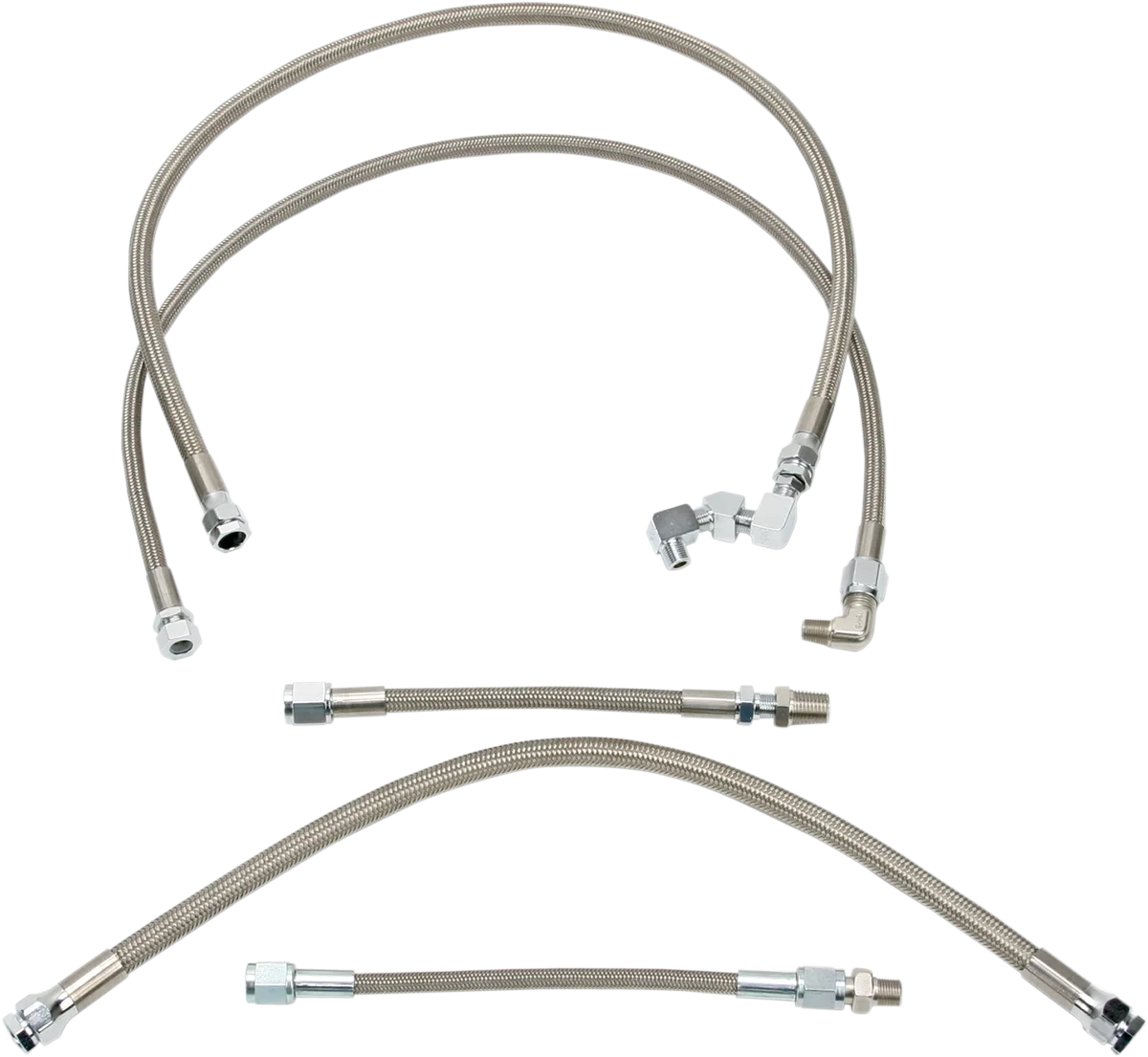 Stainless Steel Braided Oil Line Kit