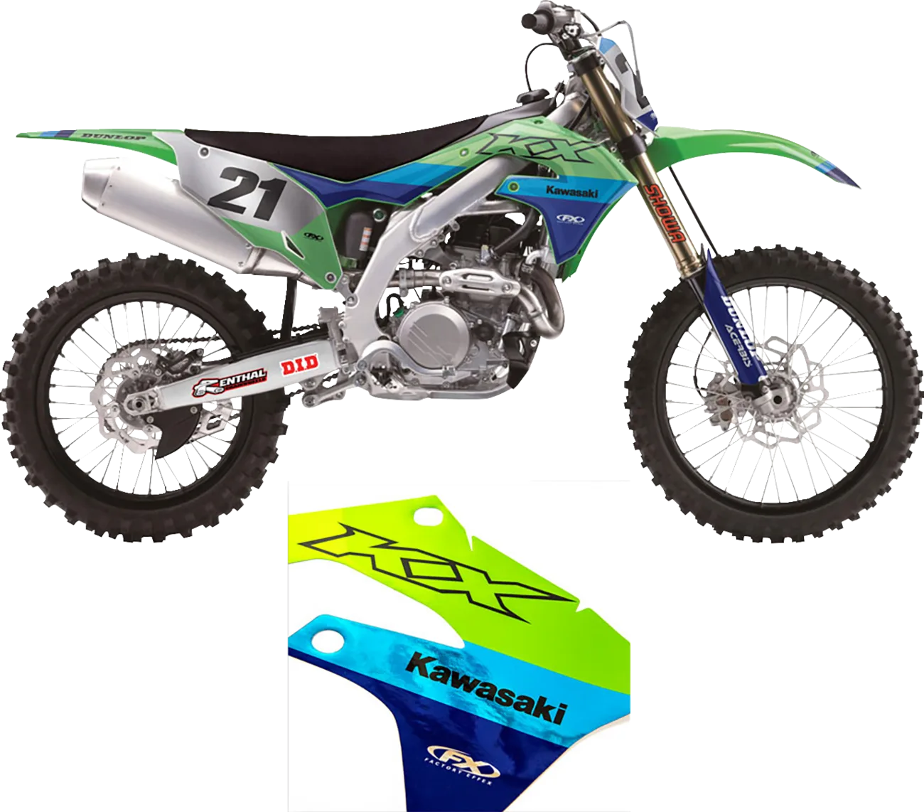 Candy Chrome Series Shroud/Airbox Graphics