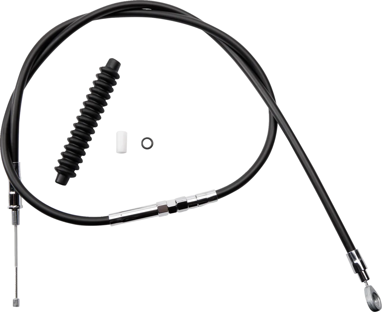 High-Efficiency Black Vinyl Clutch Cable