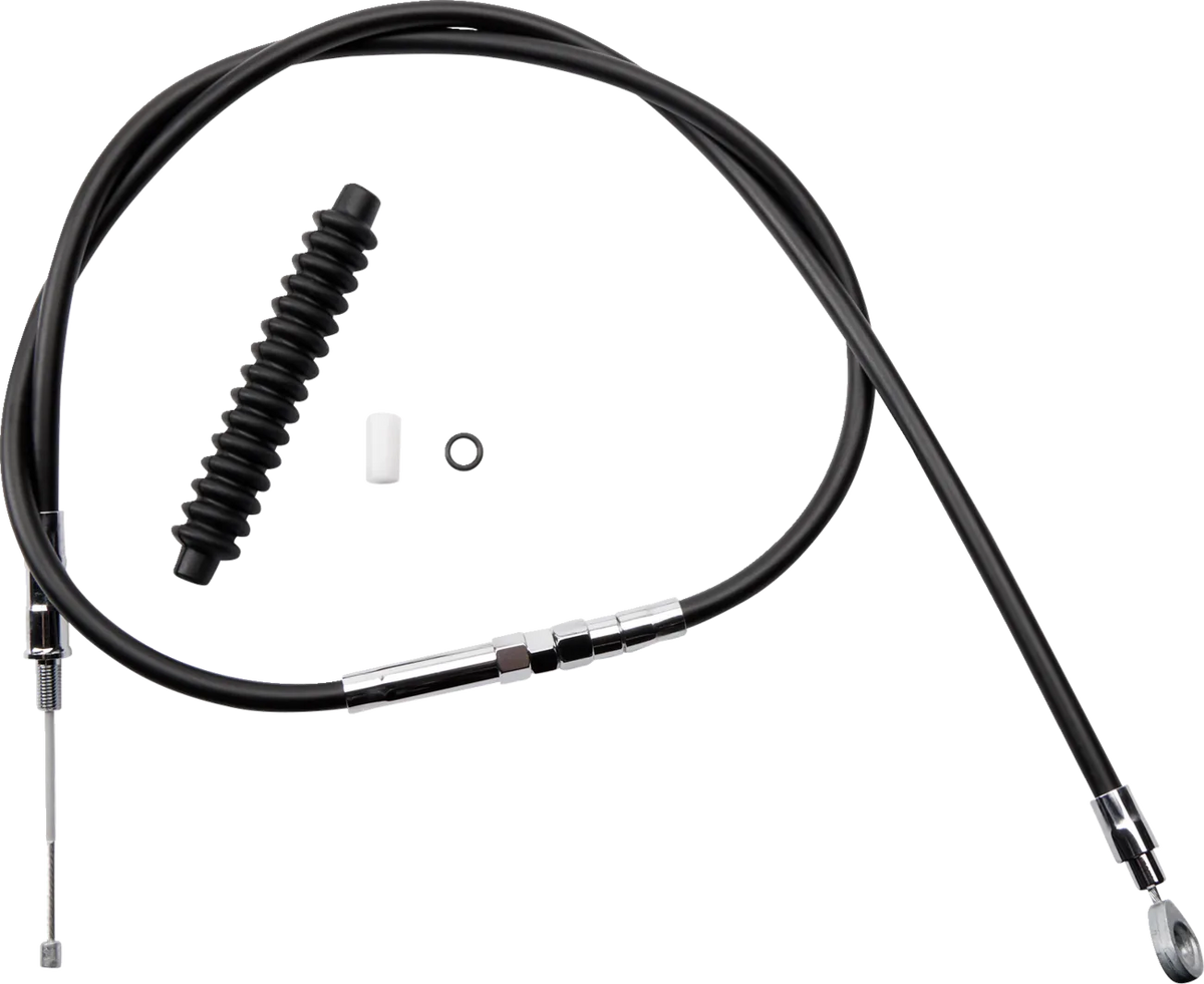 High-Efficiency Black Vinyl Clutch Cable
