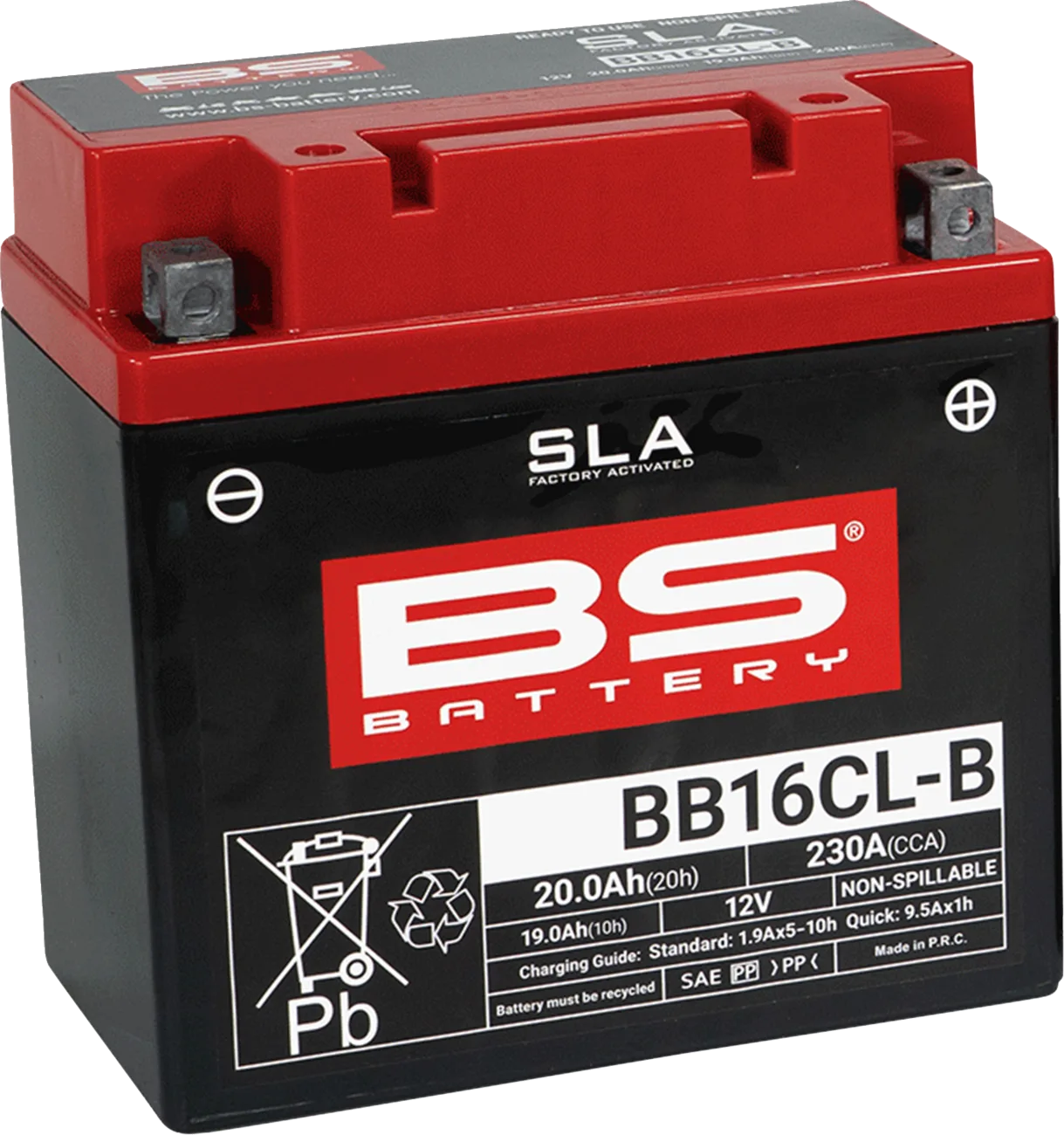 SLA Factory- Activated AGM Maintenance-Free Battery